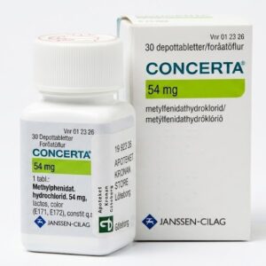 Concerta 54mg (Metylfenidat OROS – Svenskt Apotek)