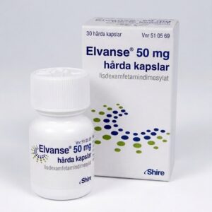 Elvanse 50mg (Lisdexamfetamin – Svenskt Apotek)